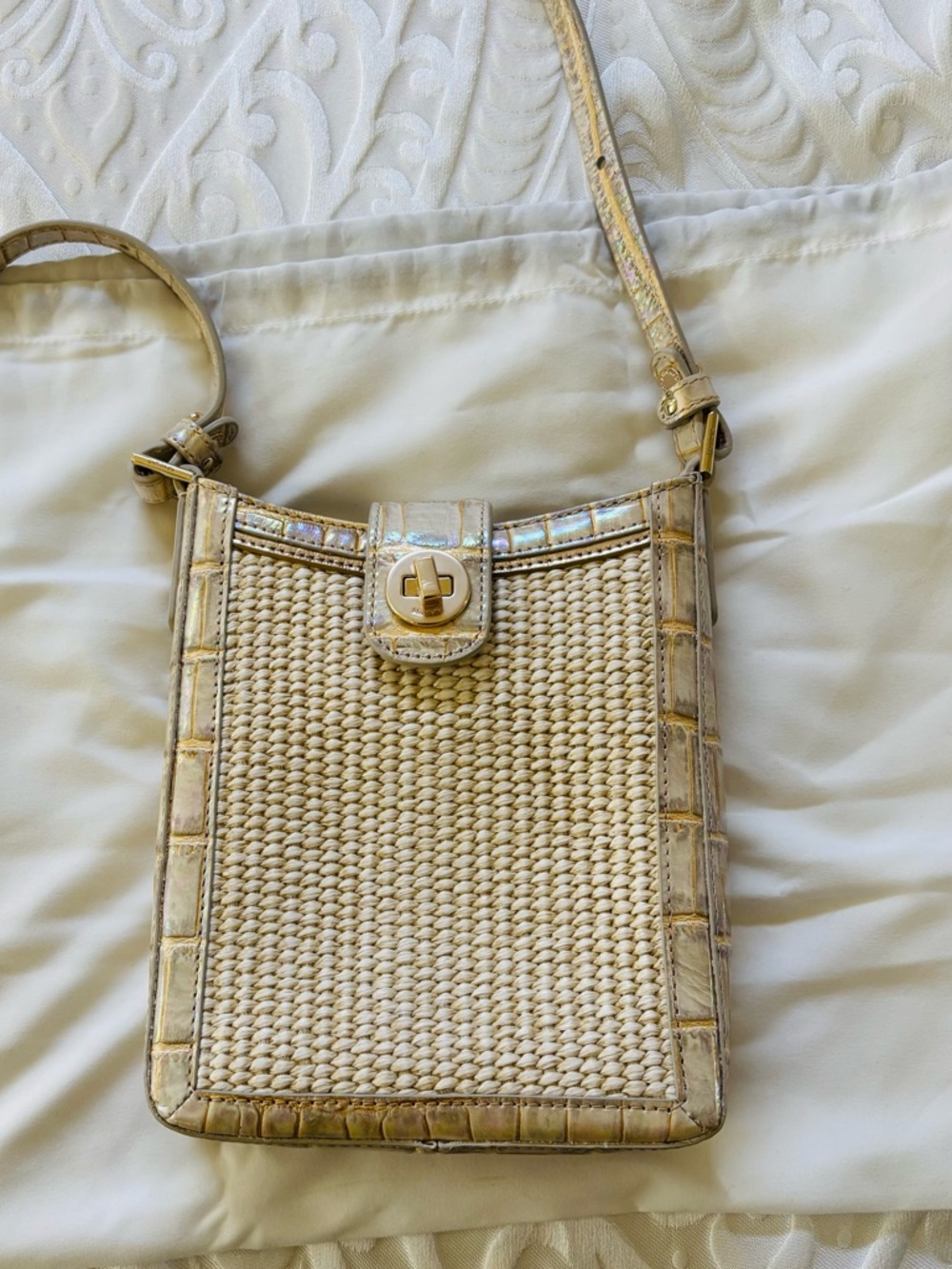 Brahmin Marley crossbody Tiramisu  NEW